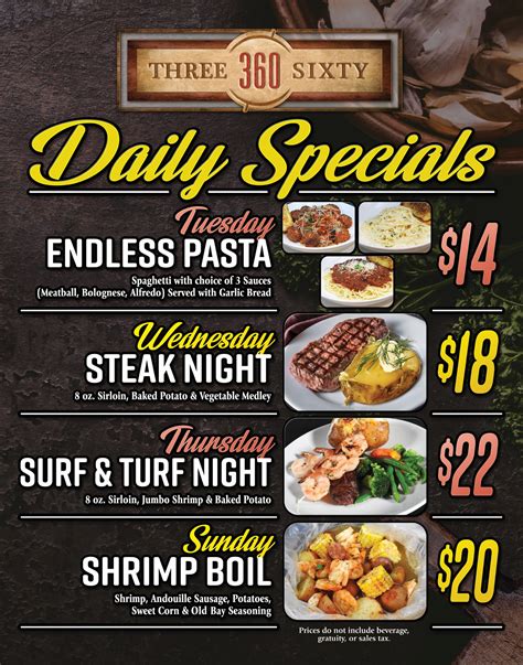 apache casino 360 restaurant menu.